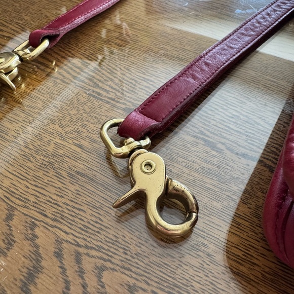 Red Coach Station Bag - Picture 9 of 12